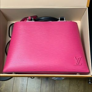 Louis Vuitton Kleber PM EPI Pink